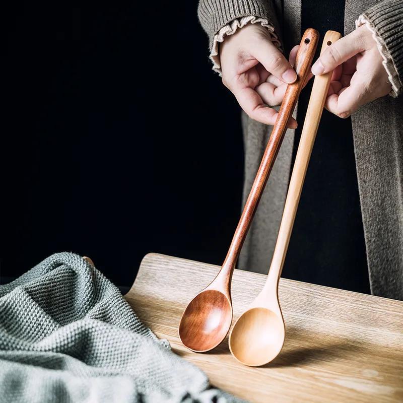 Cooking Spoon with Long Handle