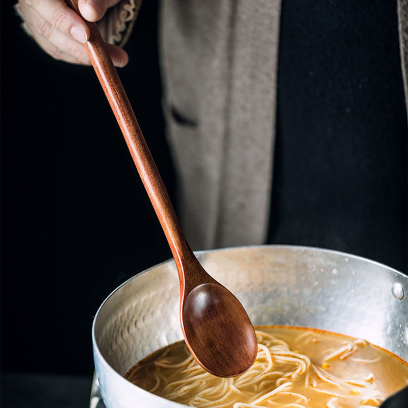 Cooking Spoon with Long Handle
