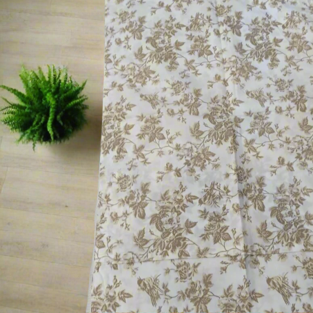 Printed Bed Sheet with Two Pillow covers (600 TC)