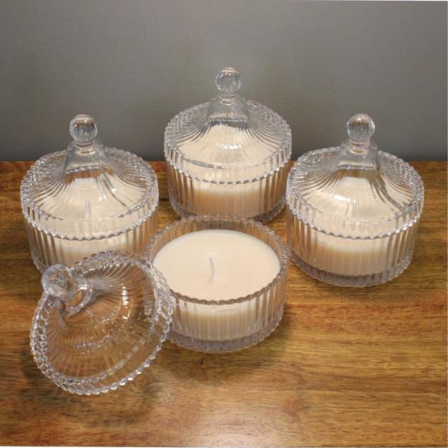 Organic Candle in Glass jar