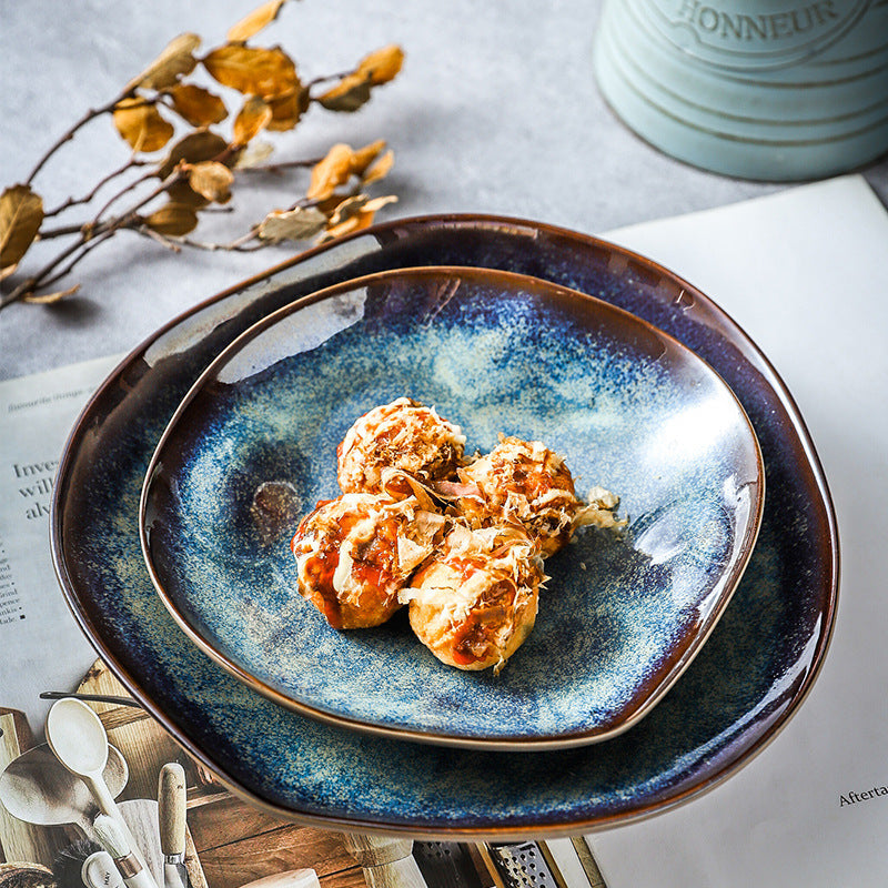Ceramic Blue Dish 2