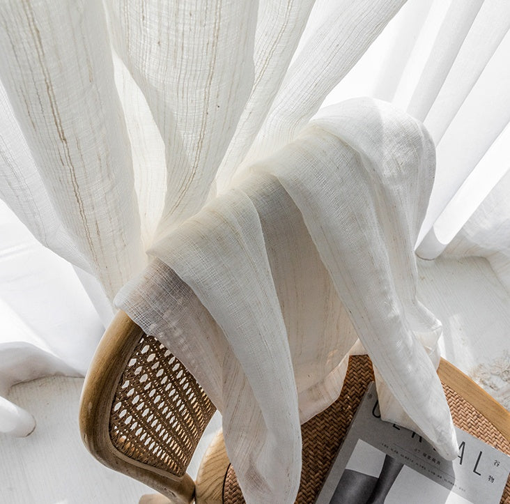 Curtains Nordic Transparent 1