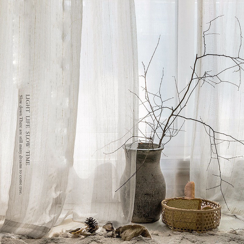 Curtains Nordic Transparent 1