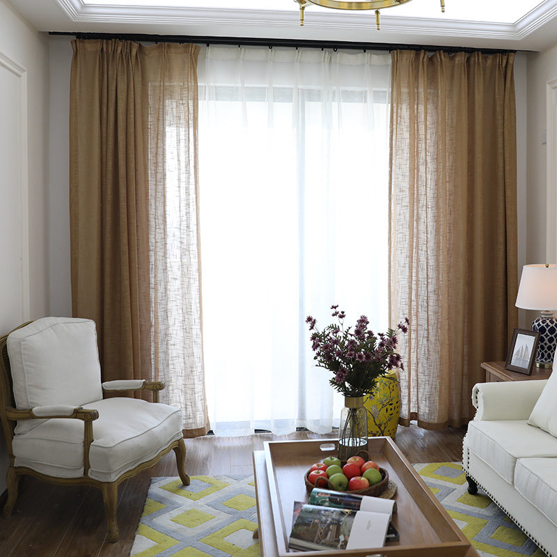 Curtains cotton linen 4