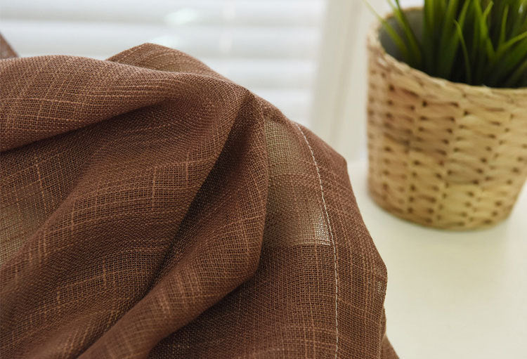 Curtains cotton linen 4