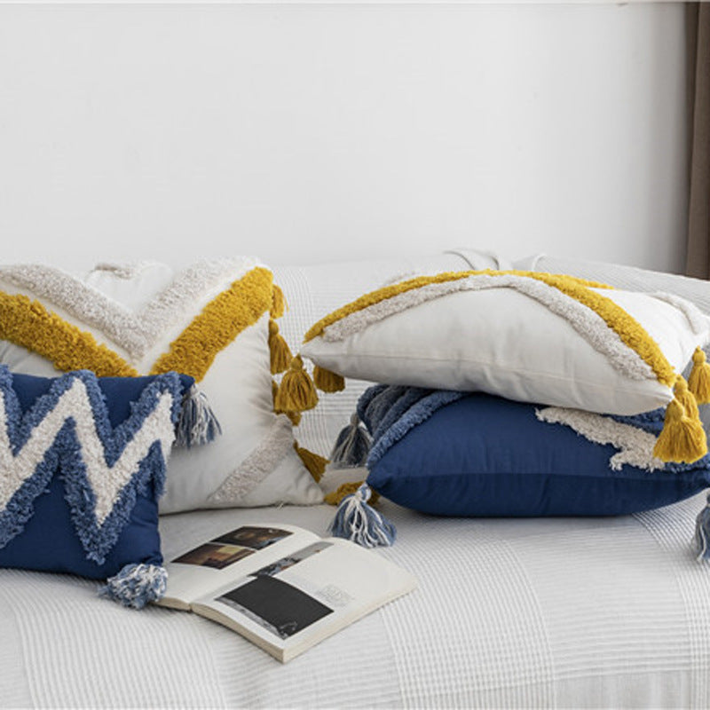 Cotton Canvas Cushion Cover