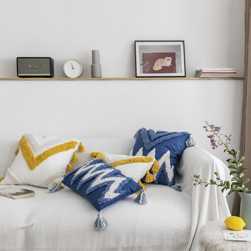Cotton Canvas Cushion Cover