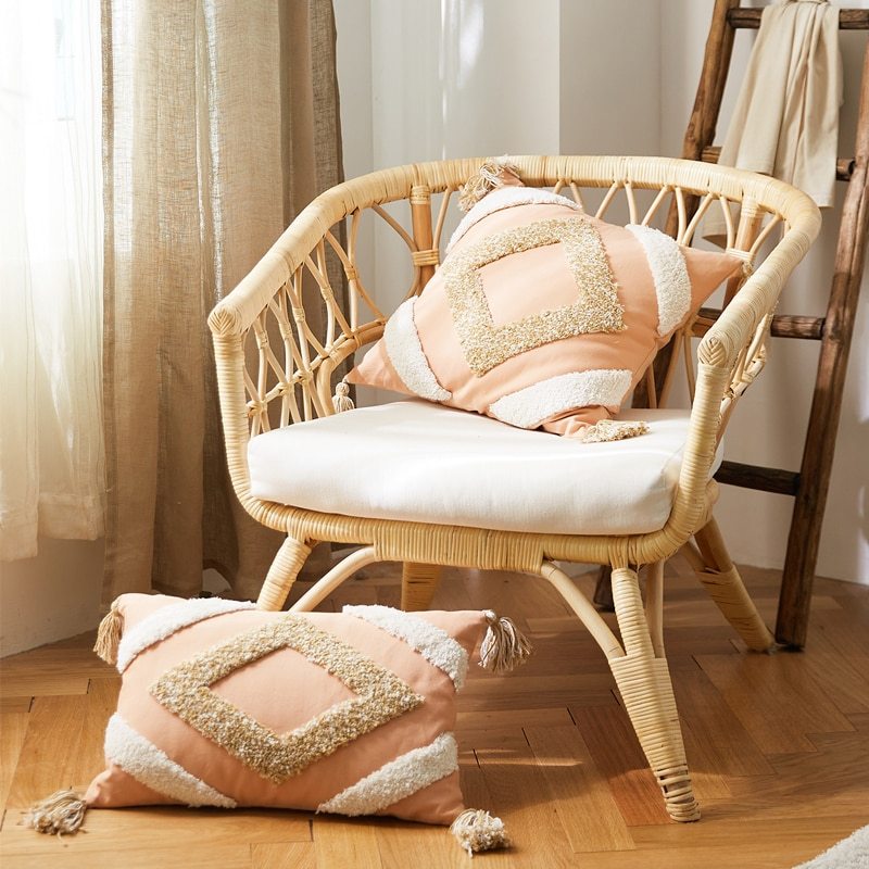 Cotton Canvas Cushion Cover