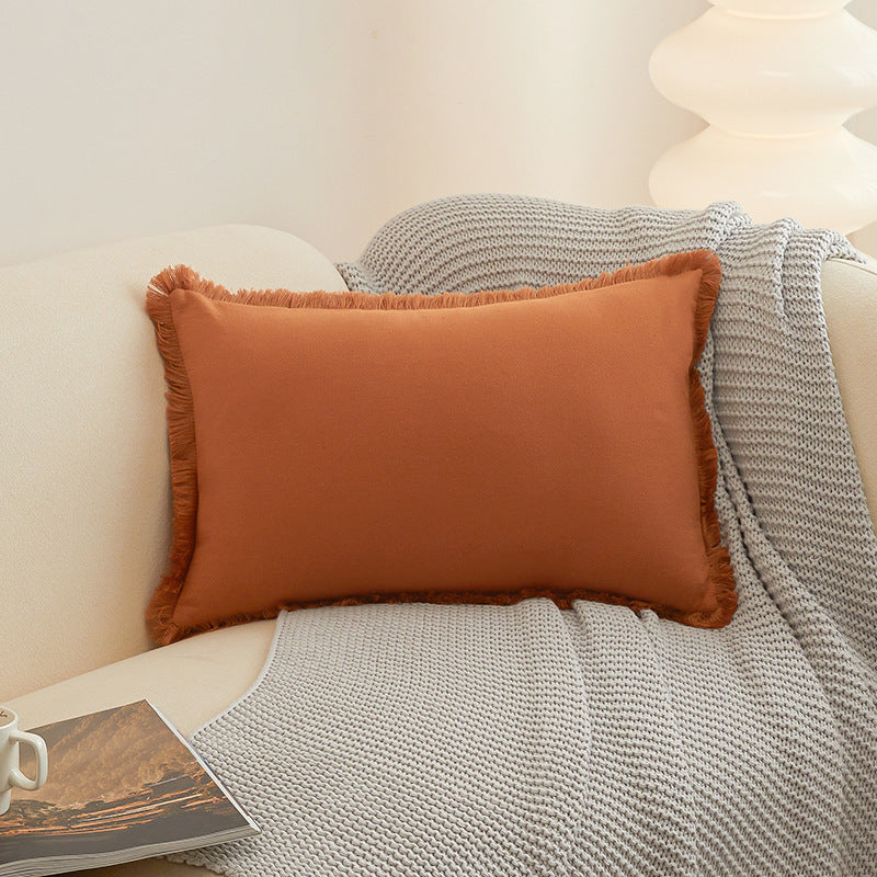 Washed Cotton Modern Minimalist Cushion Cover