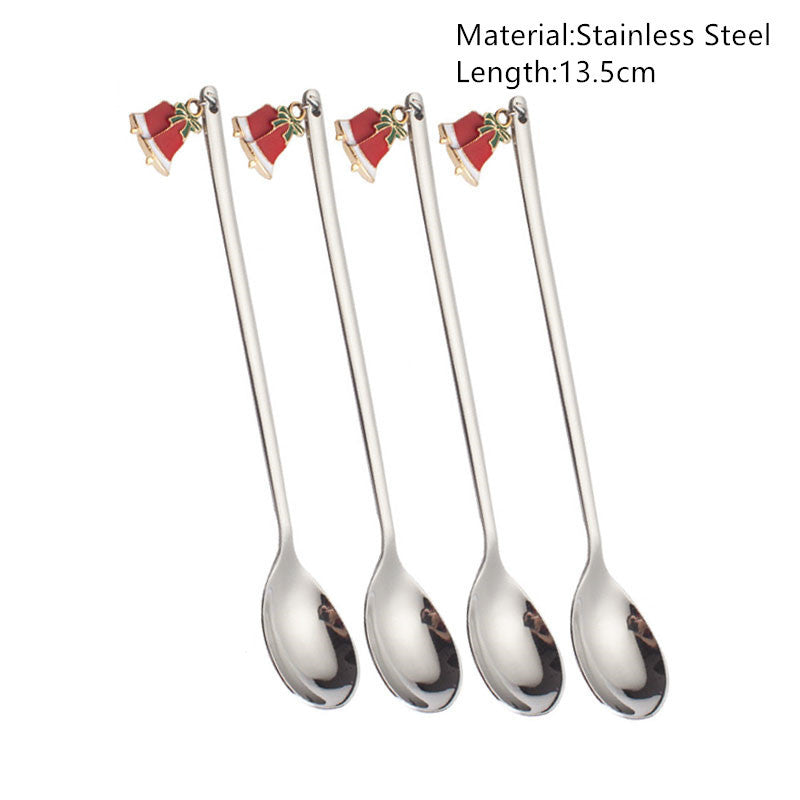 Christmas Spoons Tableware Decorations