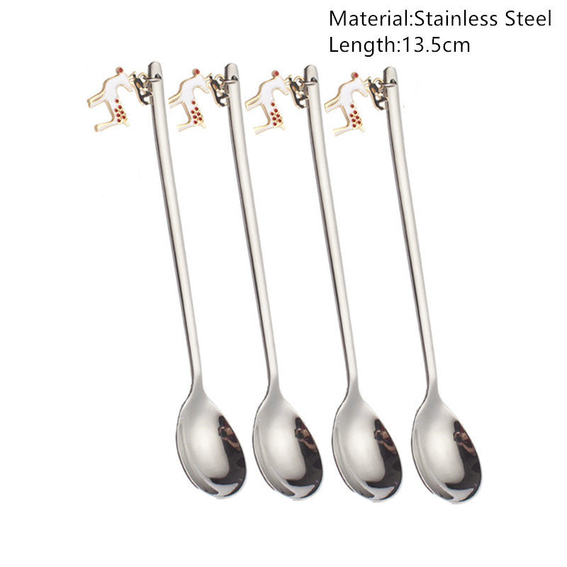 Christmas Spoons Tableware Decorations