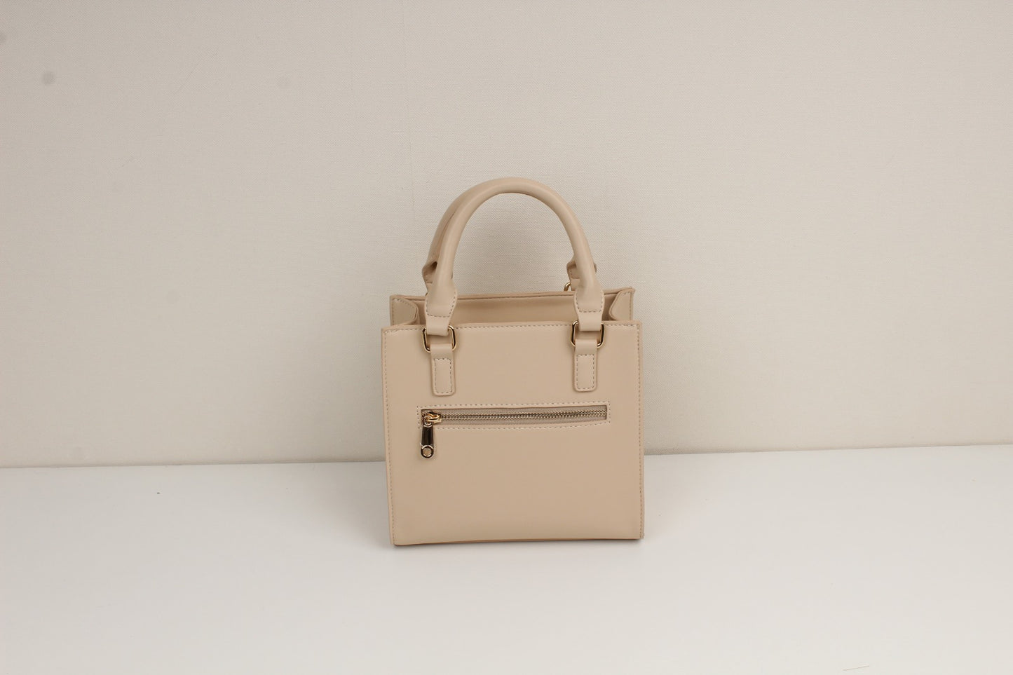 Hand Bag - Light Beige