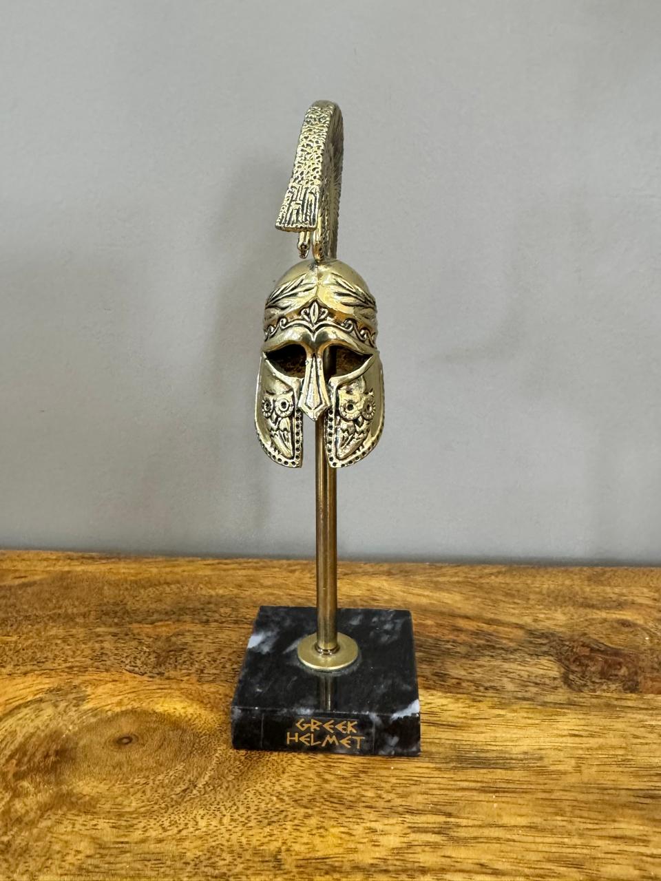 Greek Warrior Helmet - Brass