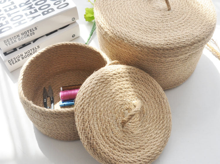 Storage Basket Linen Japanese Style