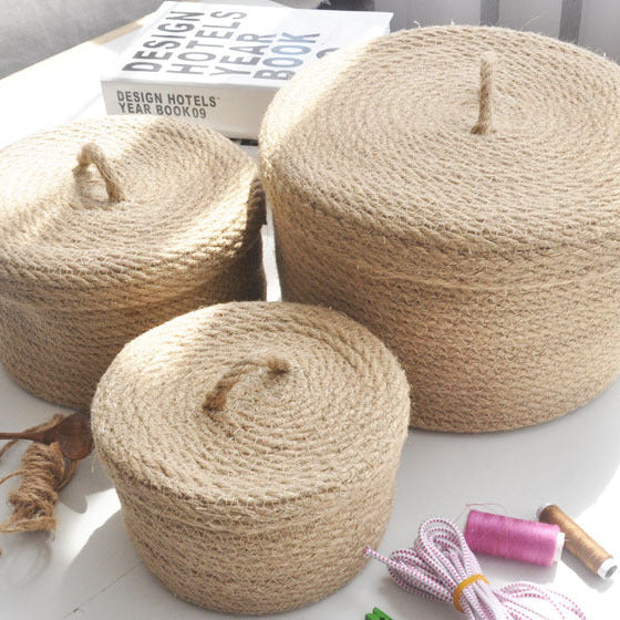 Storage Basket Linen Japanese Style