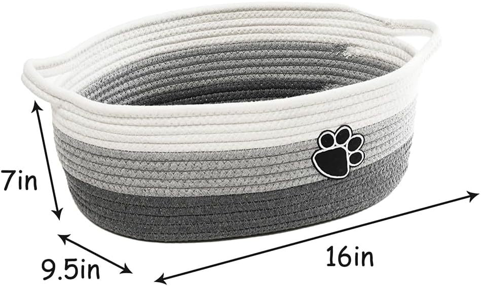 Small Woven Baskets for Organizing with Handle