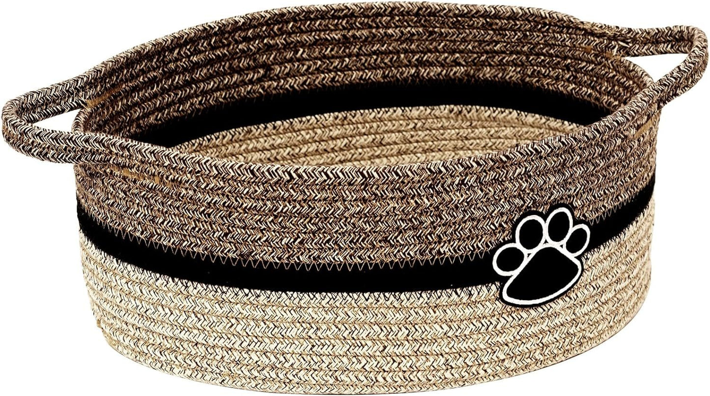 Small Woven Baskets for Organizing with Handle