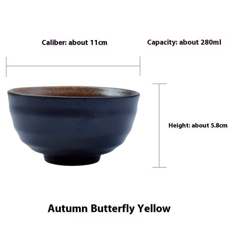 Plate ceramic blueglaze 1
