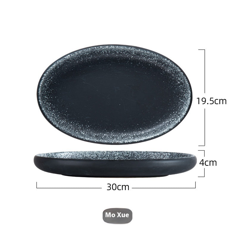 Ceramic Oval Platter Large