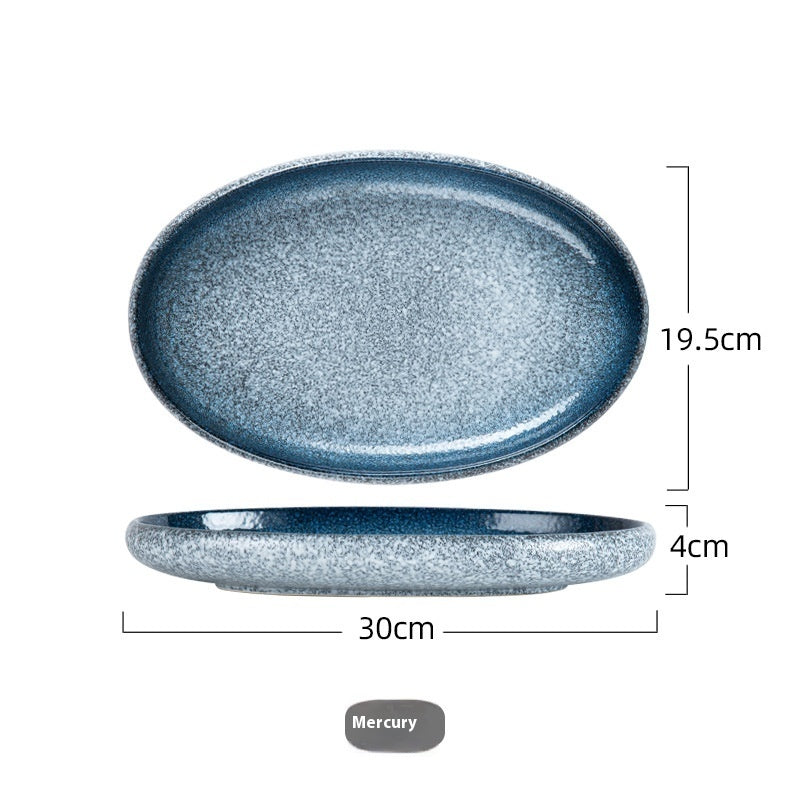 Ceramic Oval Platter Large