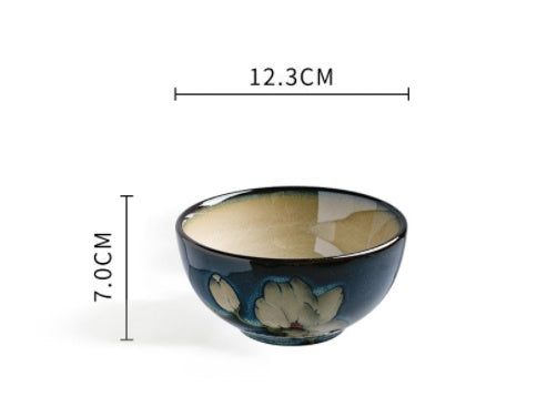 Bowls and Plates Underglaze Hand-painted