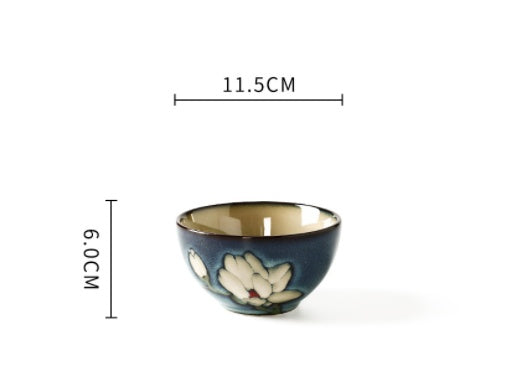 Bowls and Plates Underglaze Hand-painted