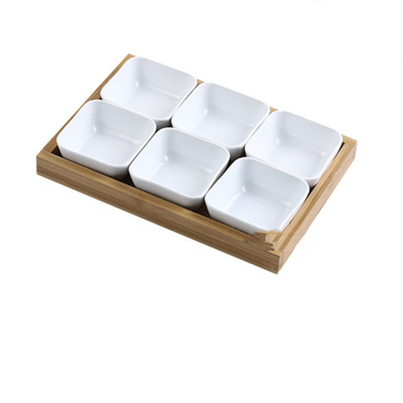 Platter divided ceramic 1