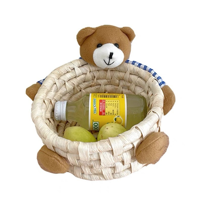 Straw basket kids 1