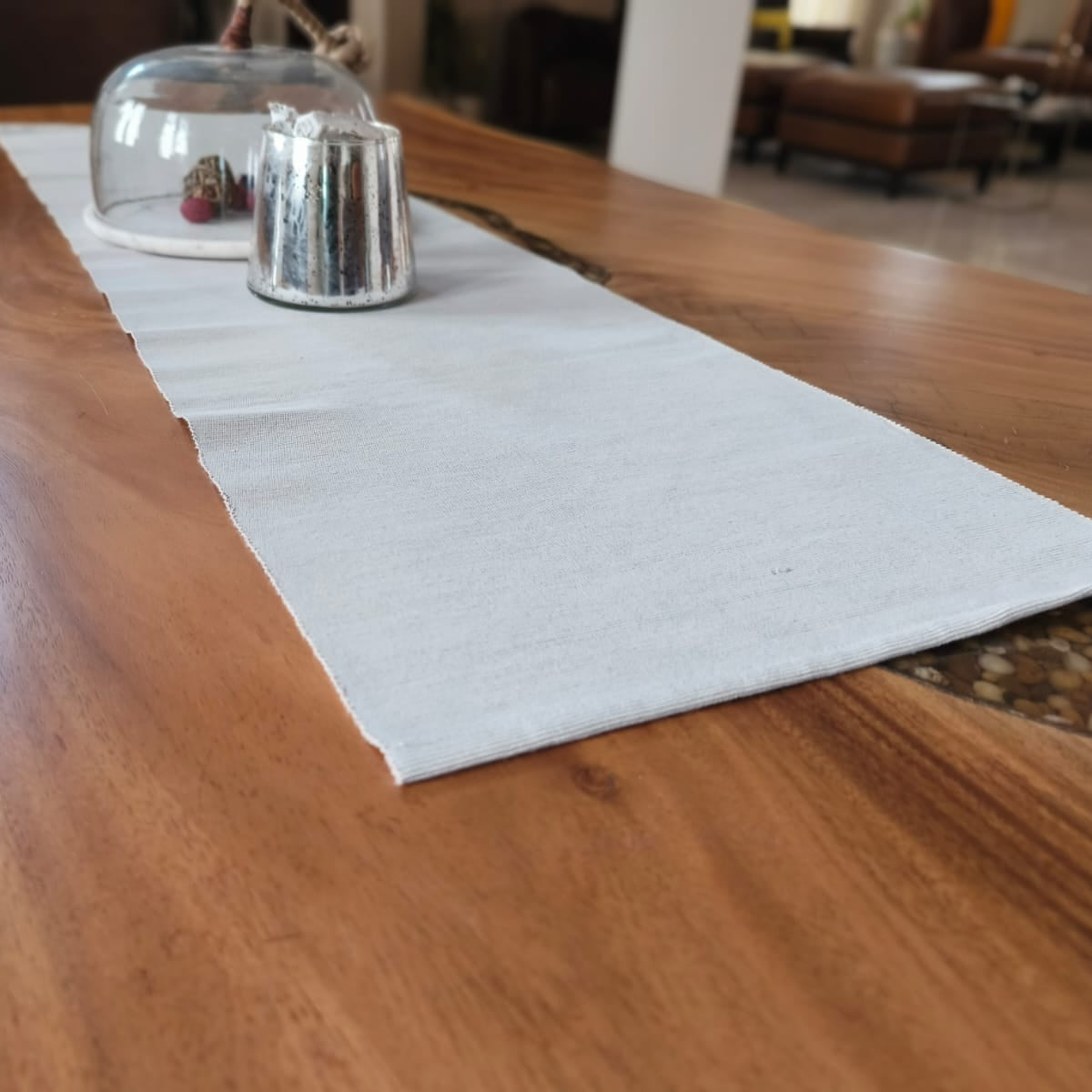 Table Runner Plain (Grey)