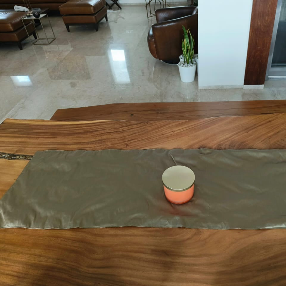 Table Runner Silk Double Sided