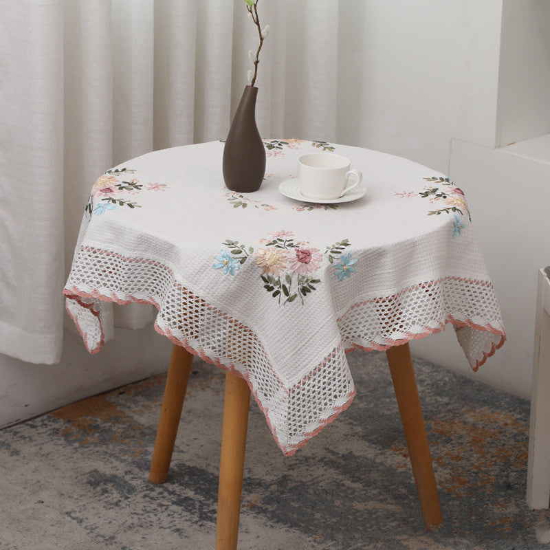 Table cloth hand made embroidery