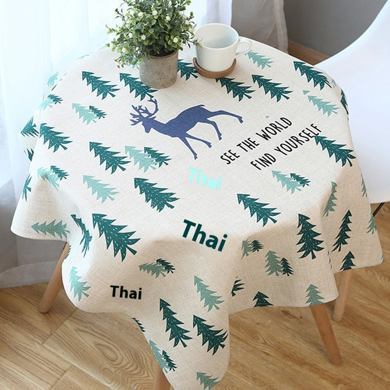 Table cloth pastoral small