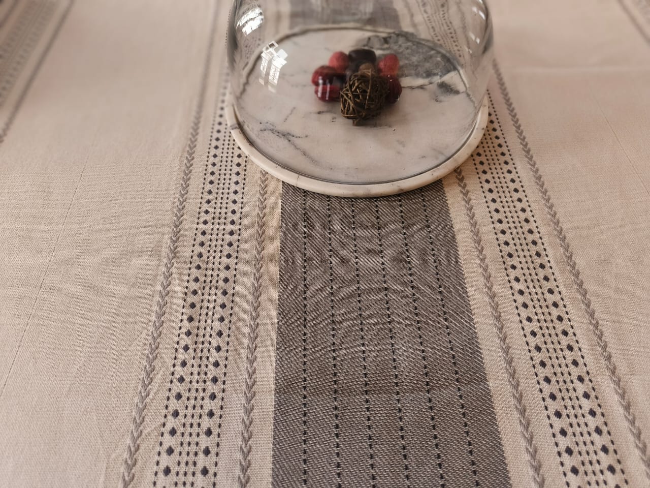 Table Cloth - Woven Stripes
