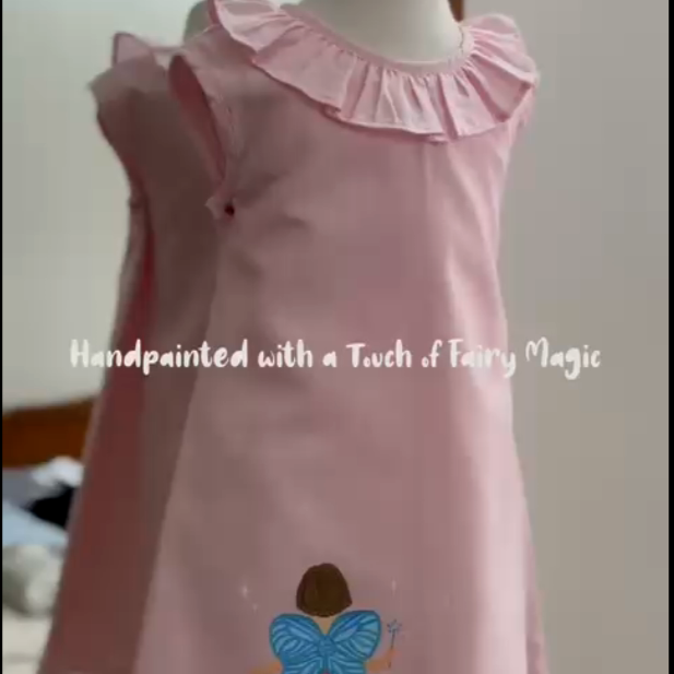 Hand Painted Fairy Dress