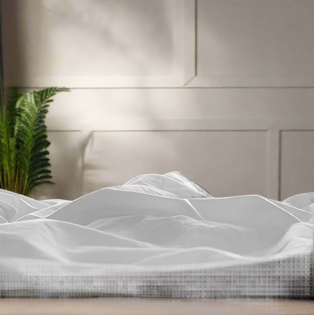 Bed Sheet with two Pillow covers - Plain