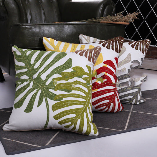 Cotton printed pillow cover