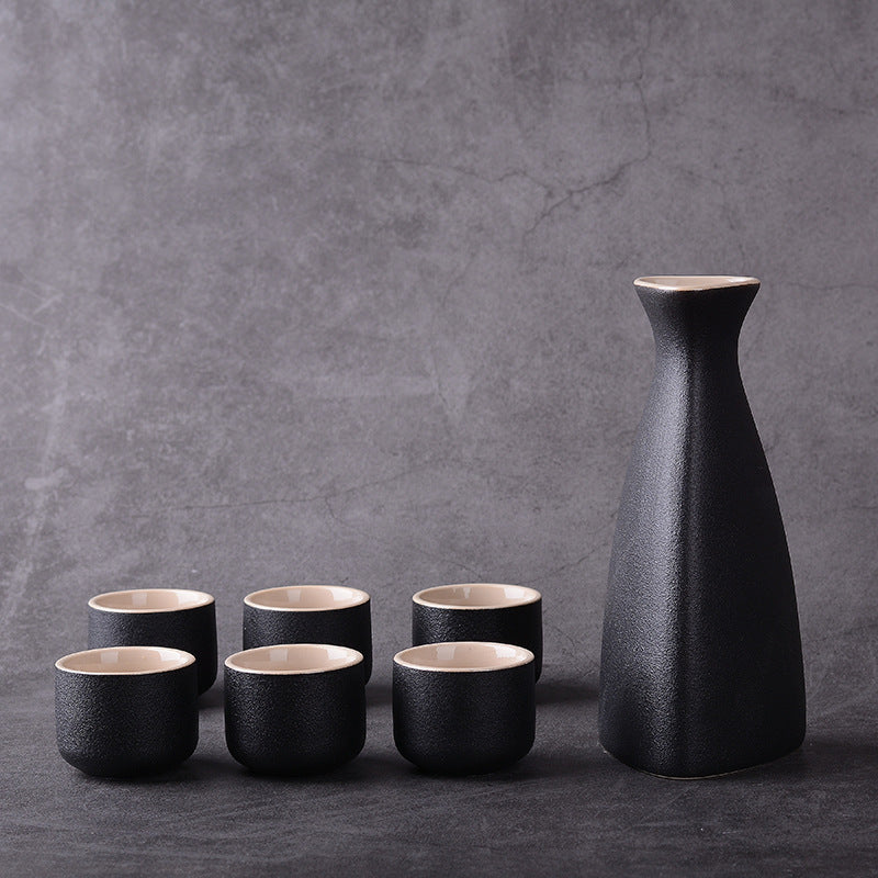 Japan : Sakura vintage sake set