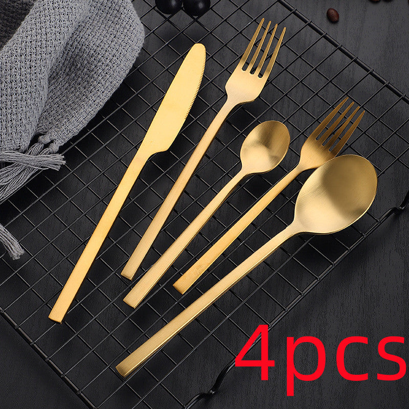 Stainless Steel Cutlery Set Matte