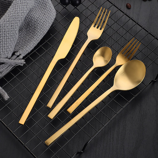 Stainless Steel Cutlery Set Matte