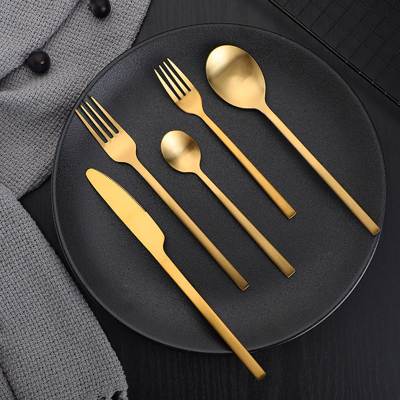 Stainless Steel Cutlery Set Matte