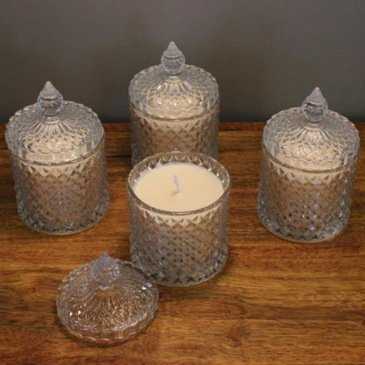 Organic Candle in Glass jar