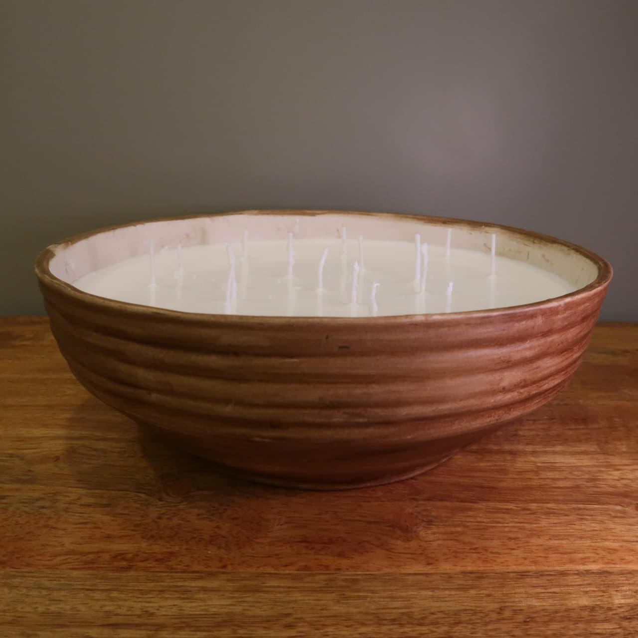 Organic Candle - Ceramic Bowl