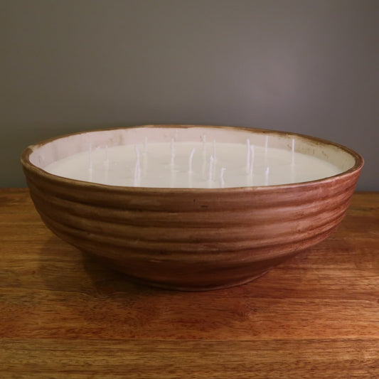 Organic Candle - Ceramic Bowl