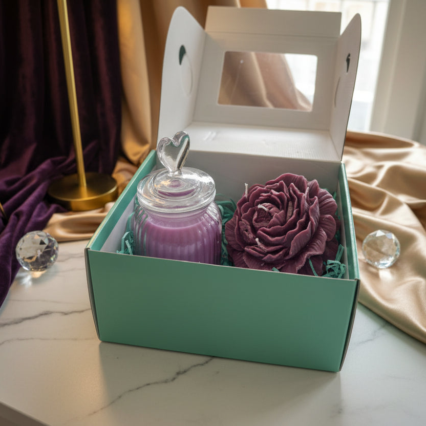 Gift Box : Organic Bee wax Candle