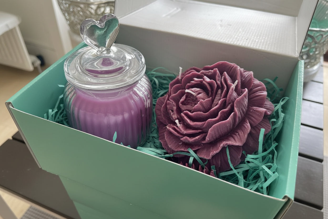 Gift Box : Organic Bee wax Candle