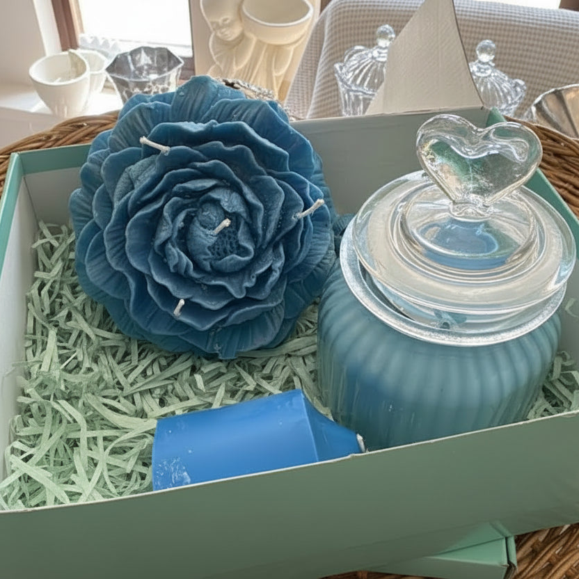 Gift Box : Organic Bee wax Candle