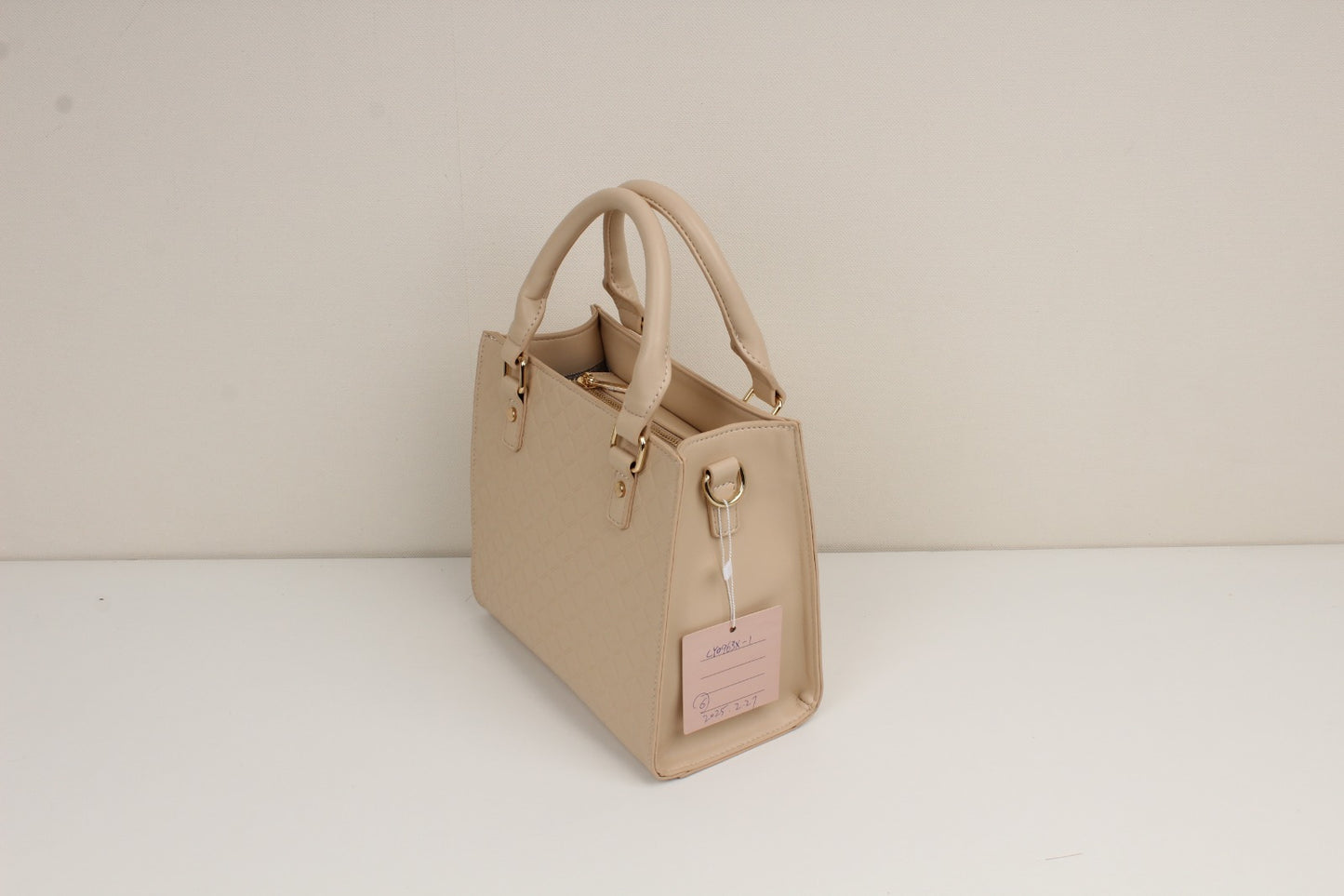 Hand Bag - Light Beige