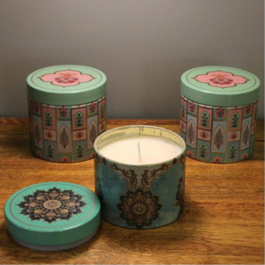 Organic Candle - Mughal style