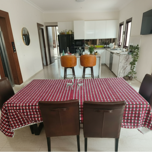 Table Cloth - Red & Green