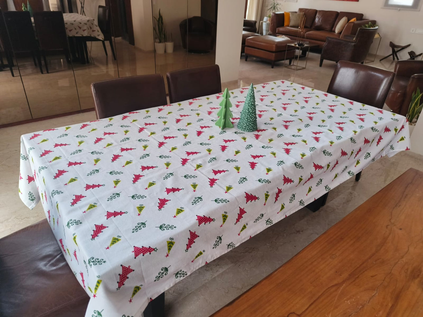 Table Cloth - Xmas Tree Design
